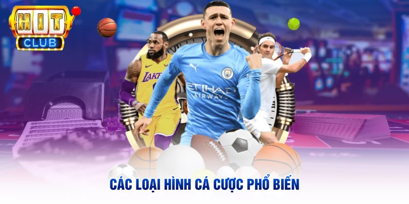 Các loại hình cá cược phổ biến