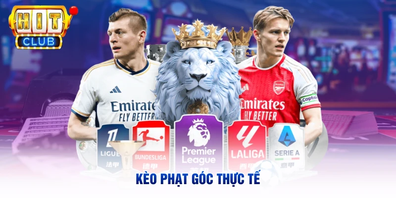 Kèo phạt góc thực tế